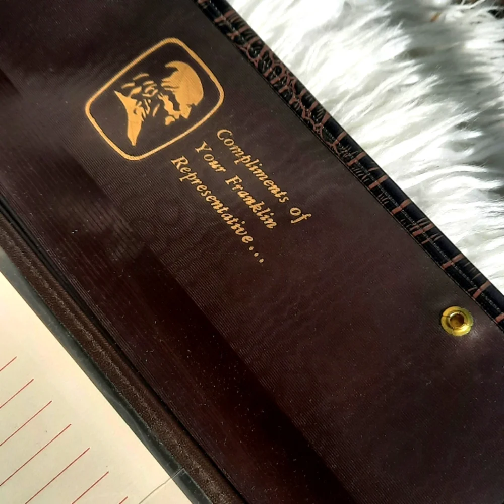 Vintage Leather Paper Folder
